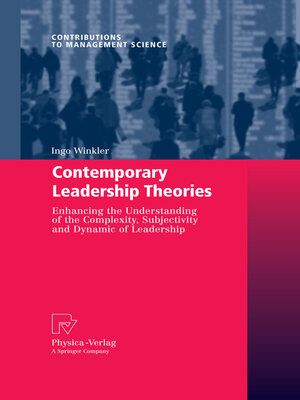 cover image of Contemporary Leadership Theories